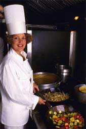 -.   . . . . . . . . . . 
Cook. Woman. Person. Human being. Individual. Kitchen. Cookery. Photo. Pictures. Text.